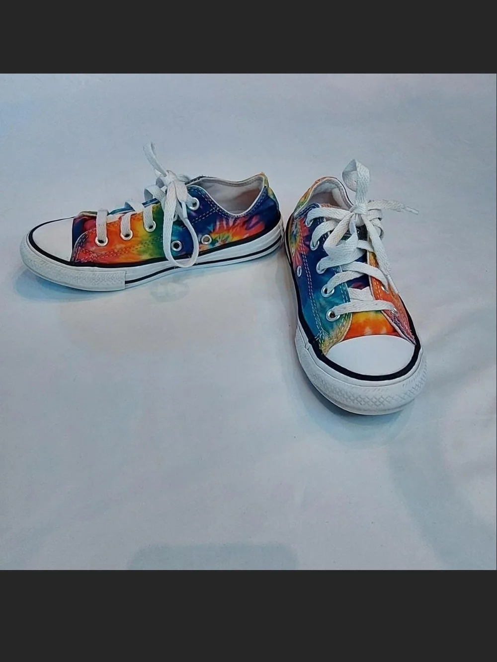Converse Kids Chuck Taylor All Star Low Top Tie-Dye Sneakers Size 13